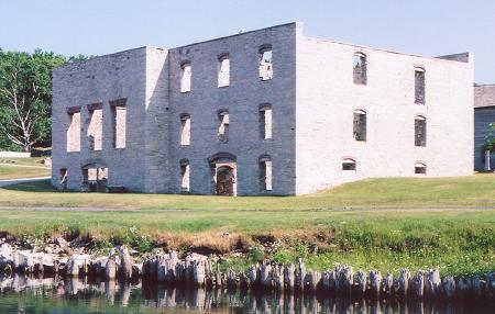 Walls of Company Store and Warehouse