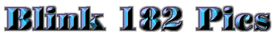 Blink 182 Pics