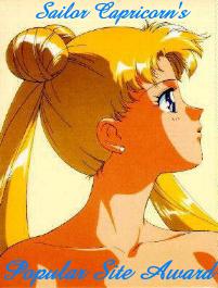 Sailor Capricorn's Popular Site Award