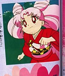 Chibi Usagi in Kimono