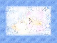 Chibi-Usa and Elios Kiss 800x600