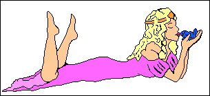 Princess kissing blue frog.