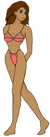 female doll template