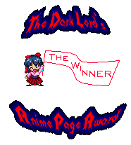 The Dark Lord's Anime Page Award