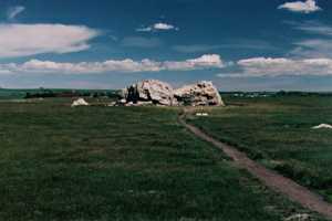 Glacial Erratic near Okotoks